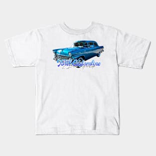 1955 Ford Customline 2 Door Hardtop Kids T-Shirt